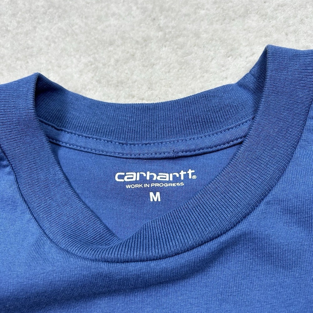 Carhartt WIP Work In Progress American Script T-shirt Mens Medium Heavy Cotton - Picture 5 of 6